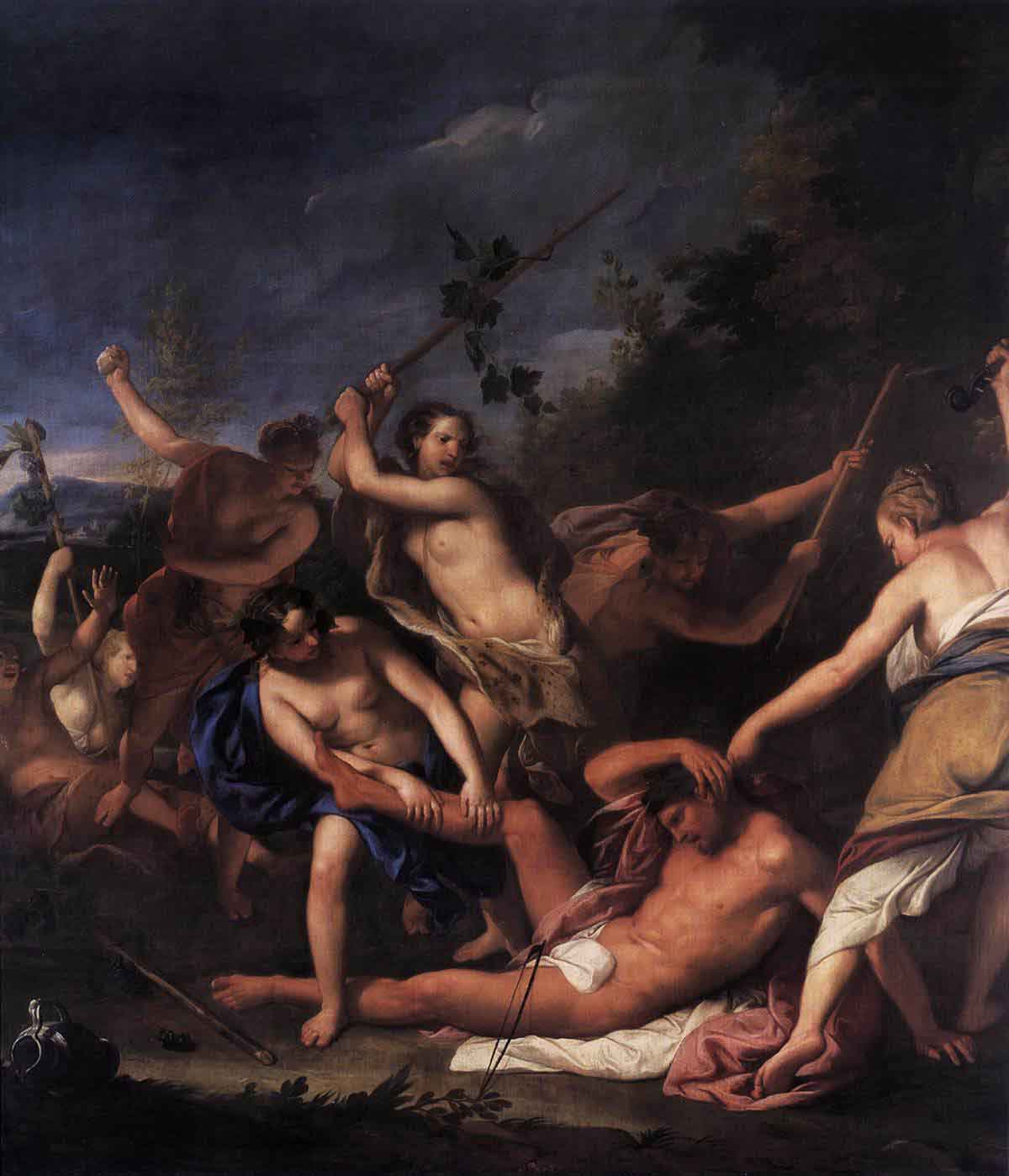 Orpheus and the Bacchantes